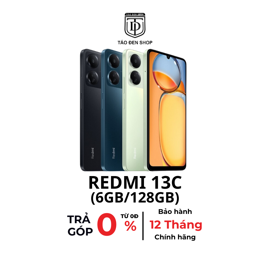 Xiaomi Redmi 13C 6GB/128GB Chính Hãng (Sản phẩm ngừng kinh doanh)