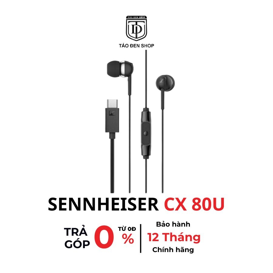 Tai nghe dây Sennheiser CX 80U Type-C