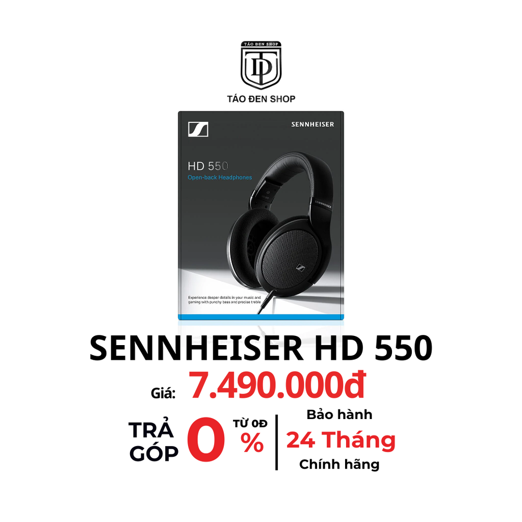 Tai nghe Sennheiser HD 550 Chính Hãng