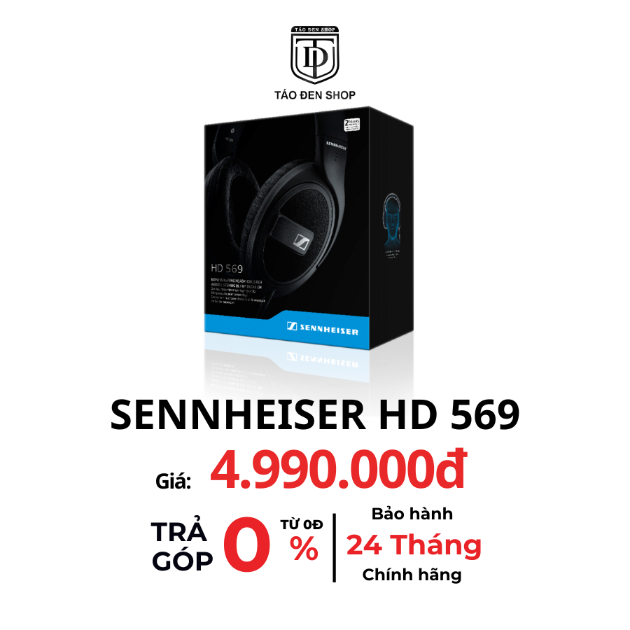 Tai nghe Cao cấp Sennheiser HD 569 Chính Hãng