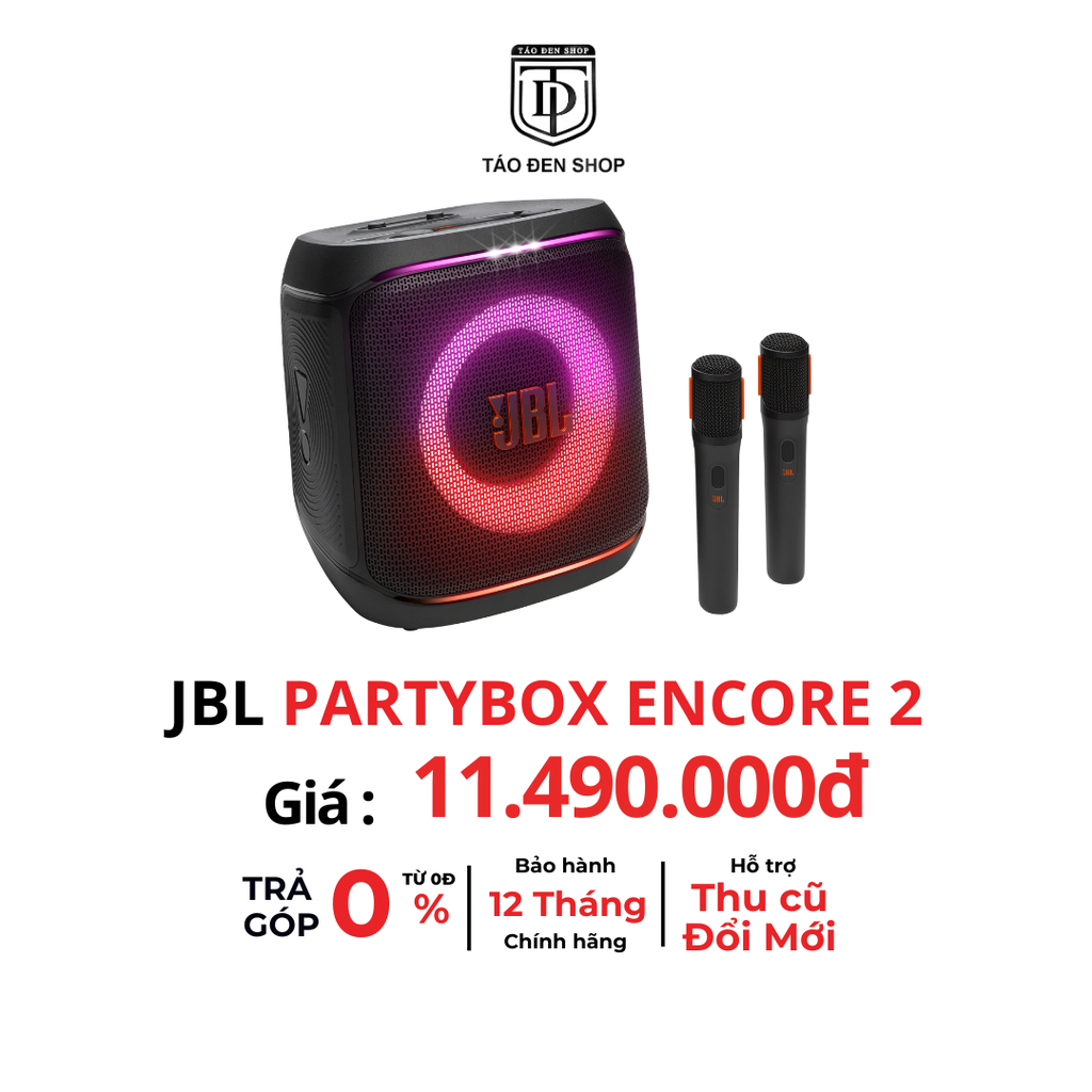 JBL PartyBox Encore 2 Kèm 2 Mic
