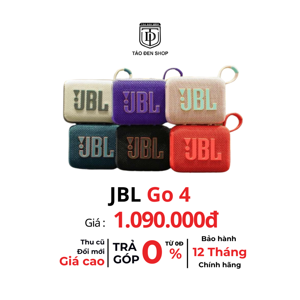 JBL Go 4 Chính Hãng Giá tốt nhất Việt Nam