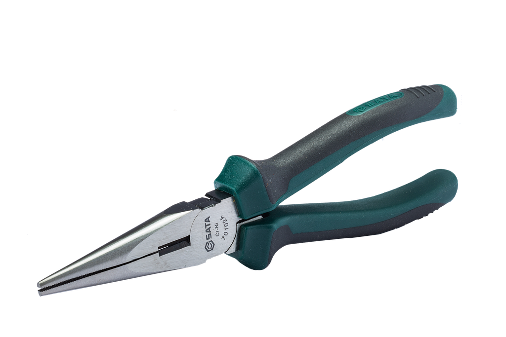 Kìm mũi thẳng nhọn SATA 6 inch 70101A - Long Nose Pliers 6