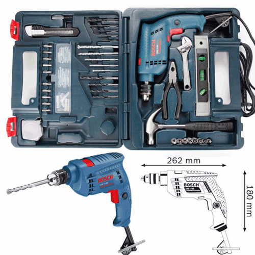 Bộ set máy khoan động lực GSB 10 RE 2 Bosch 06012161K0
