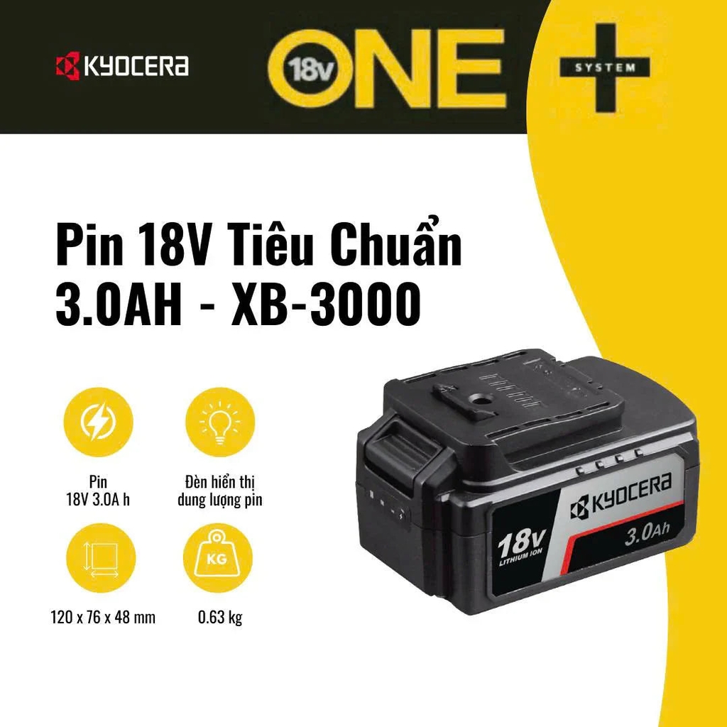 Máy Siết Bu-Long 18V Tiêu Chuẩn BIWX-1800 (Combo Pin+Sạc)