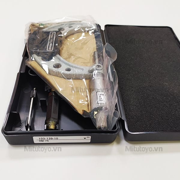 Panme đo ngoài cơ khí 50-75mm/0.01mm Mitutoyo 103-139-10
