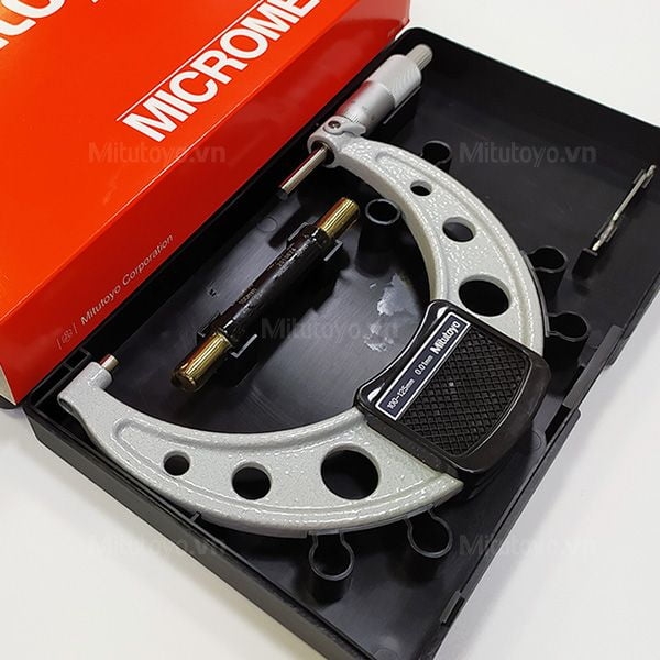 Panme đo ngoài cơ khí 100-125mm/0.01mm Mitutoyo 103-141-10