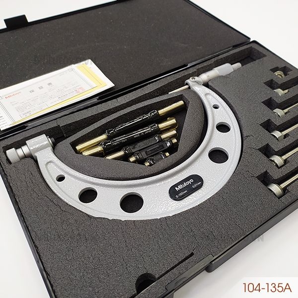 Panme cơ khí đo ngoài 0-150mm/0.01mm Mitutoyo 104-135A