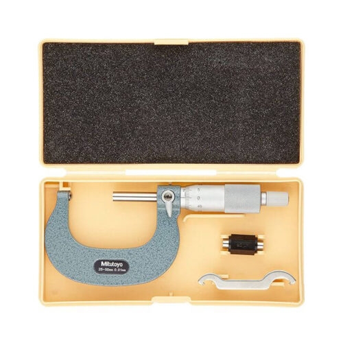 Panme cơ đo ống 25-50mm/0.01mm (1 đầu cầu) Mitutoyo 115-116