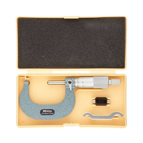 Panme cơ đo ống 25-50mm/0.01mm (2 đầu cầu) Mitutoyo 115-216