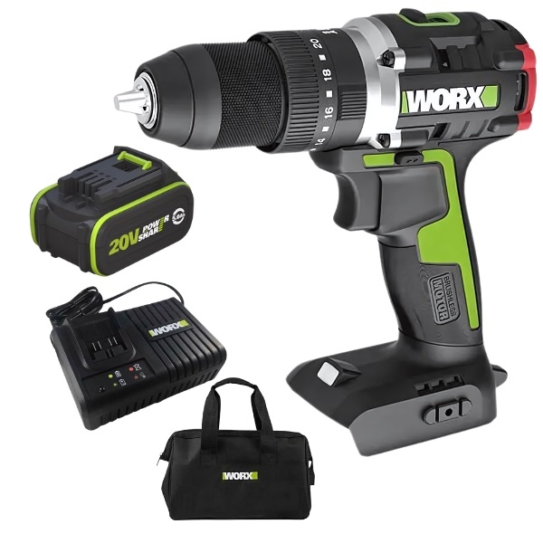 Máy khoan búa pin 20V WORX WU369.9