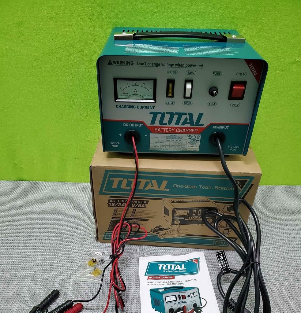 Máy sạc bình TBC1601 TOTAL