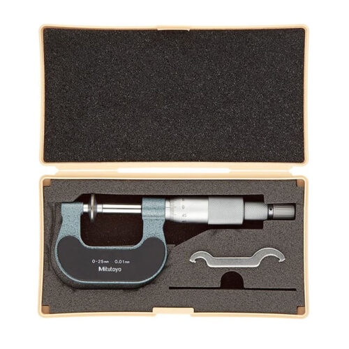 Panme đo răng trục không xoay 0-25mm/0.01mm Mitutoyo 169-201-10