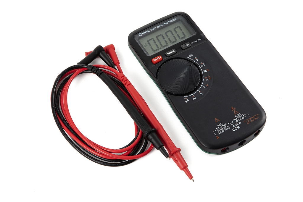 Đồng hồ đa năng 1.5/10A SATA 03057 - THIN DIGITAL MULTIMETER WITH TEMPERATURE