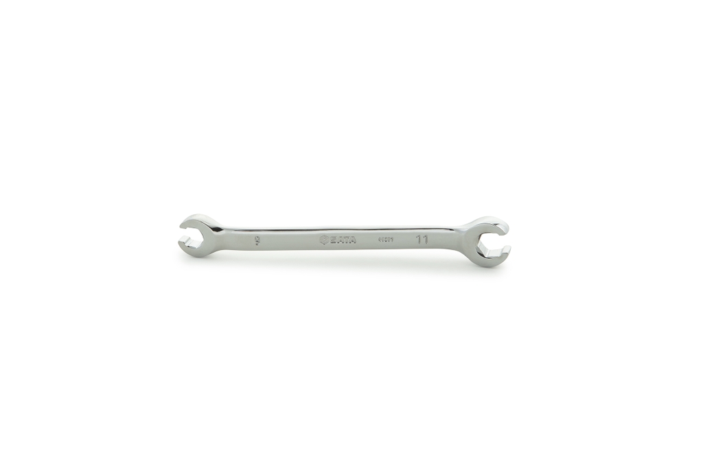 Cờ lê 2 đầu mở 9*11MM SATA 48201 - FULL POLISH FLARE NUT WRENCH 9X11MM