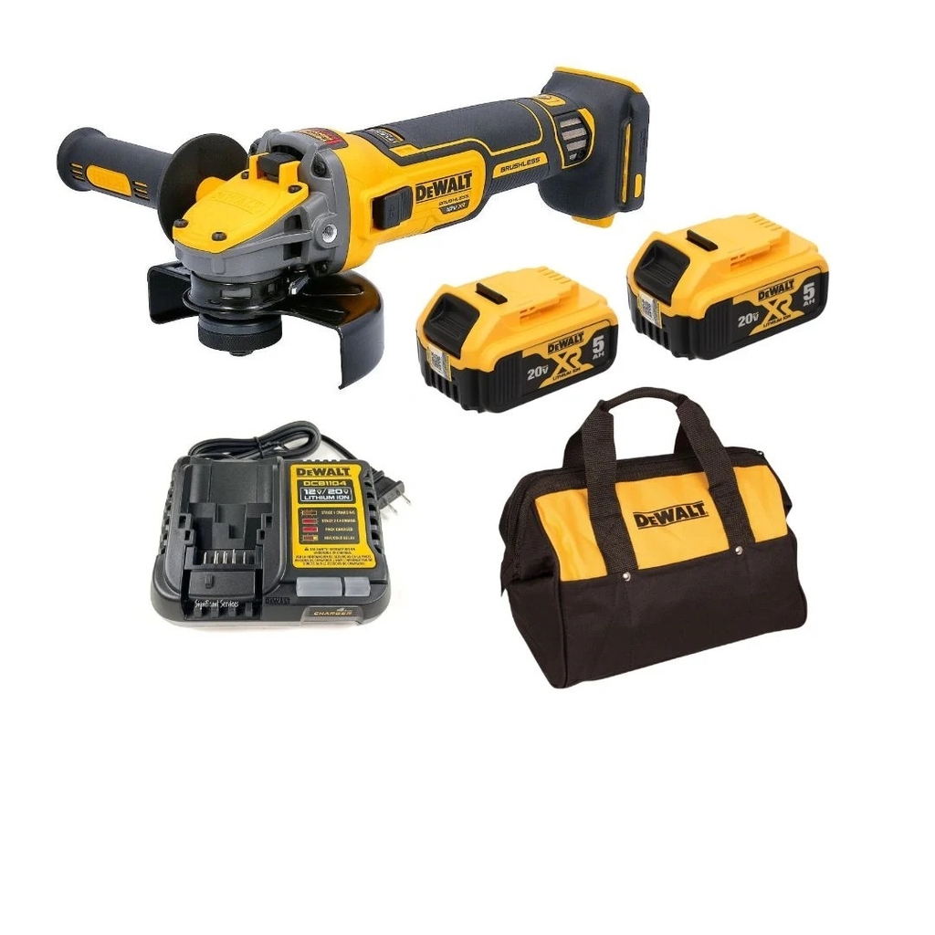 Máy mài góc dùng pin DeWALT DCG409VSN-B1 có chỉnh tốc độ
