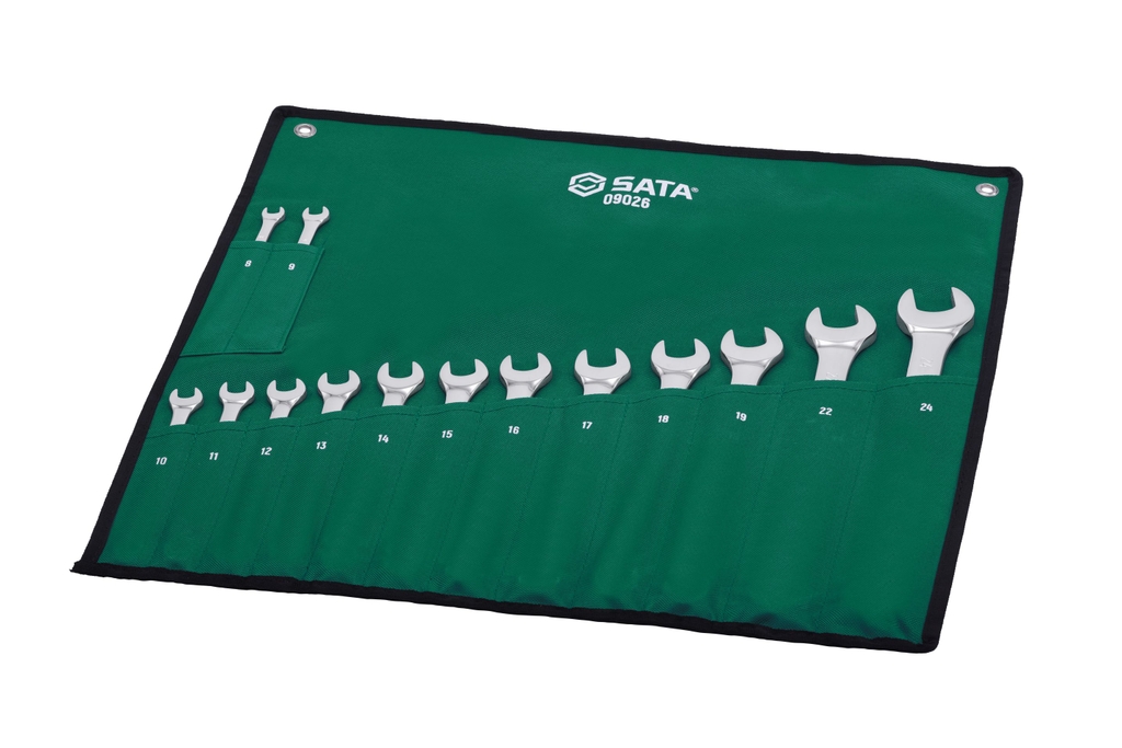 Bộ cờ lê 2 đầu SATA 1 bộ 14 cái 09026