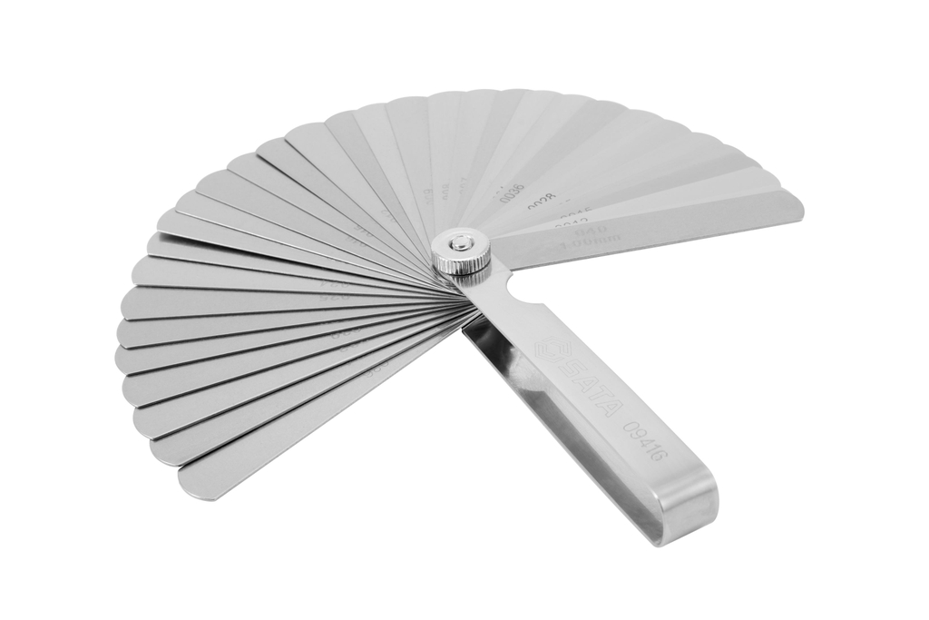 Bộ 23 thước lá 96*13.5*13mm SATA 09416 - 32Pc. HIGH PRECISION FEELER GAUGE SET (Dưỡng đo khe hở)