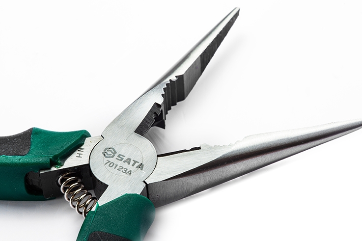 Kìm đa năng mũi cong dài 6 inch 70123A - JAPANNISH CURVED JAW LONG NOSE PLIERS 6