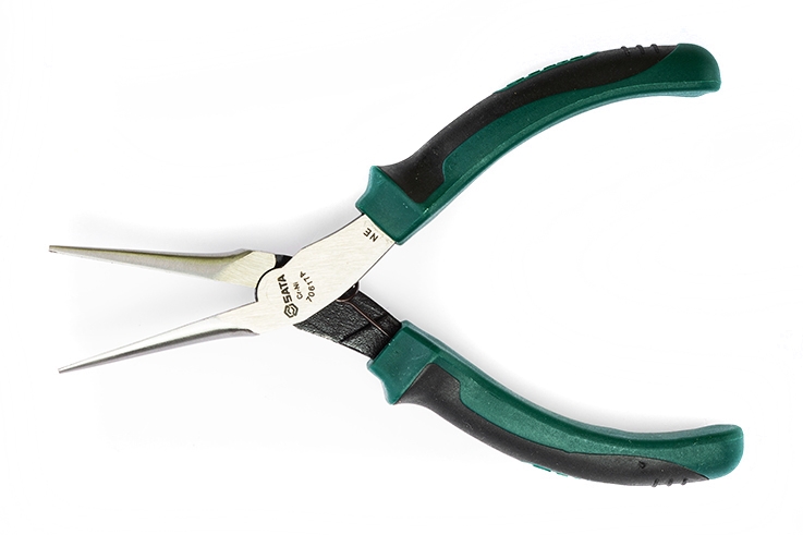 Kìm mũi thẳng dài nhỏ H/L 6 inch SATA 70617A - 6