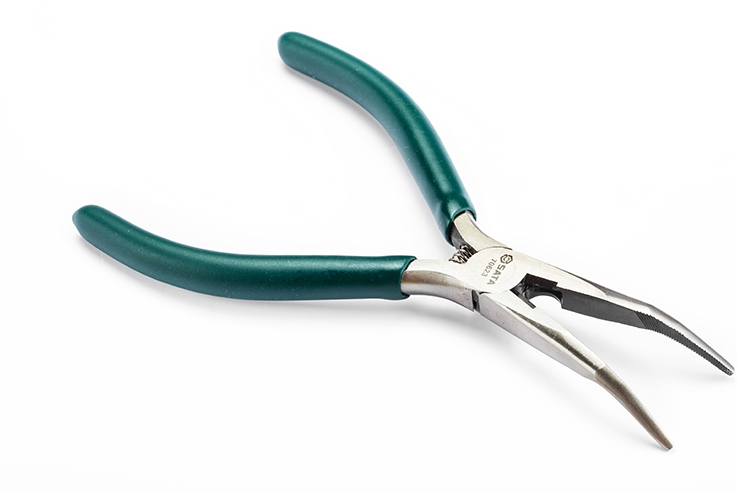 Kìm cắt mũi dài nhọn có lò xo 6 inch 70623 - Electronic Angle Long Nose Pliers 6
