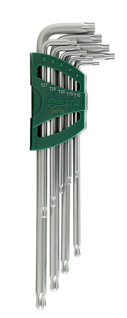 Bộ cờ lê chữ L Resistorx SATA 1 bộ 9 cái 09716