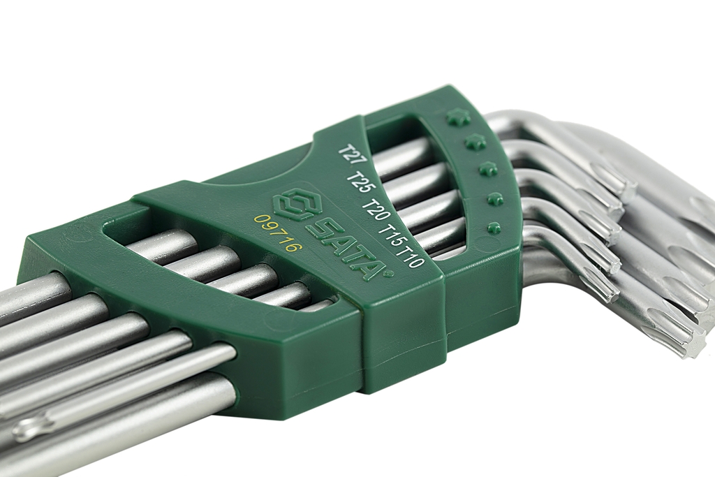 Bộ cờ lê chữ L Resistorx SATA 1 bộ 9 cái 09716