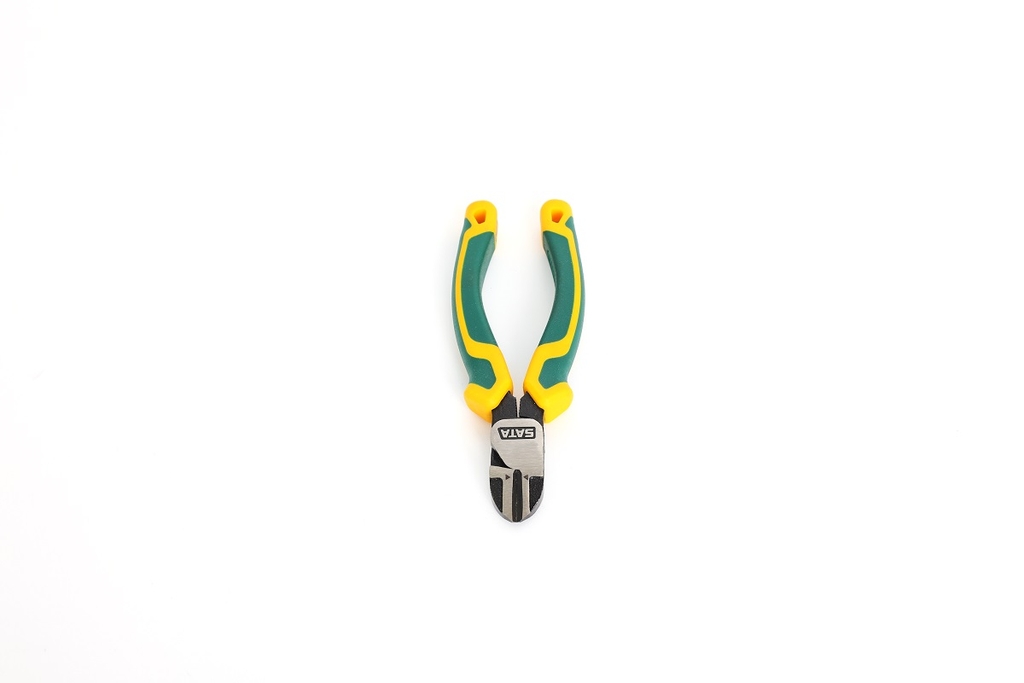 Kìm cắt dây kim loại mũi cong SATA 5 inch 70221D - HIGH LEVERAGE DIAGONAL PLIERS 5