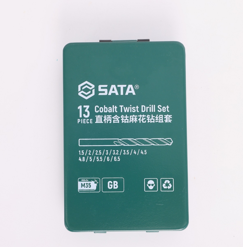 Bộ mũi khoan xoắn COBALT SATA 1 bộ 25 cái 52825