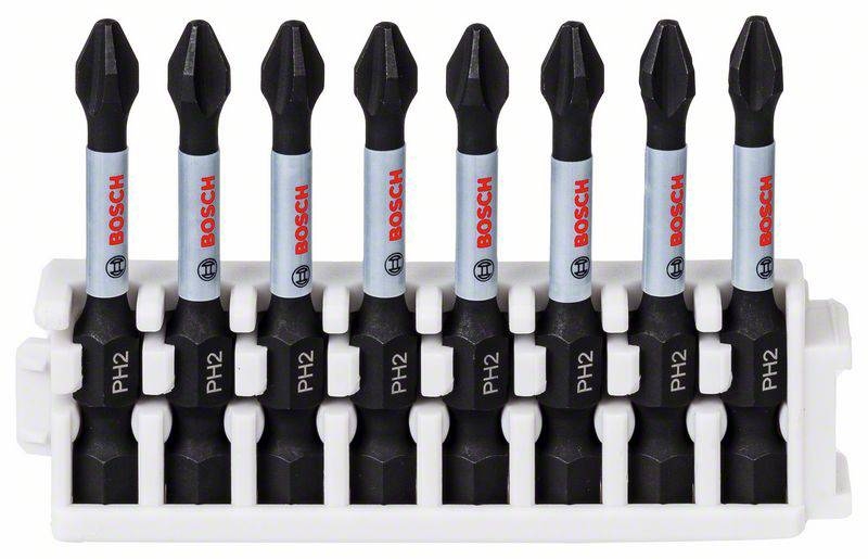 Bộ 8 đầu vặn vít Impact Control 50mm (PH2) Bosch 2608522330