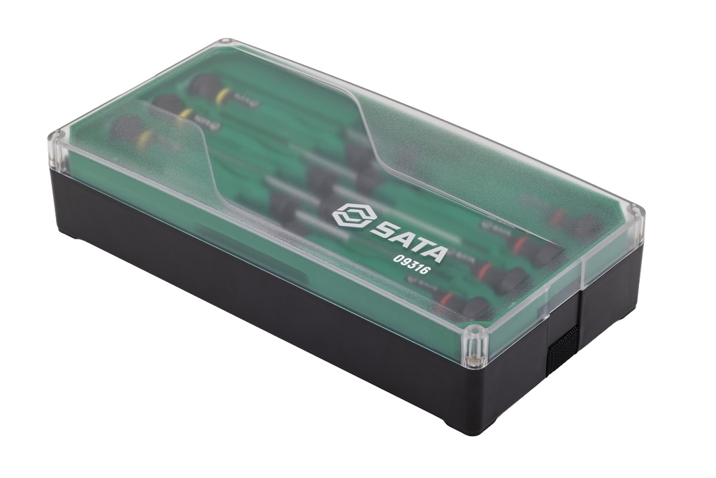Bộ tuốc nơ vít nhỏ SATA 1bộ 9cái 09316