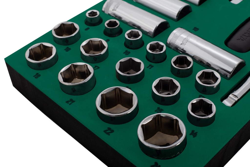 Bộ đầu cờ lê SATA 1 bộ 33 cái 09902