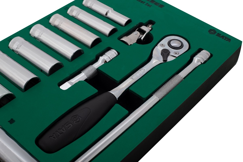 Bộ đầu cờ lê SATA 1 bộ 33 cái 09902