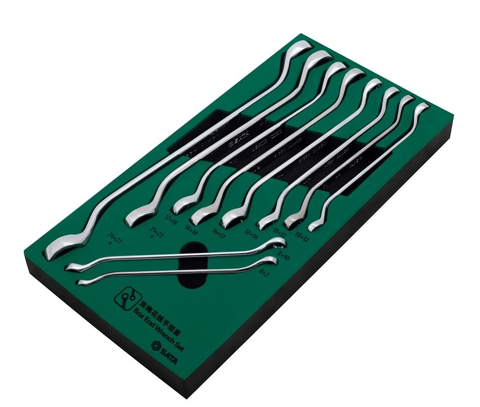 Bộ cờ lê 2 đầu SATA 1 bộ 10 cái 09905