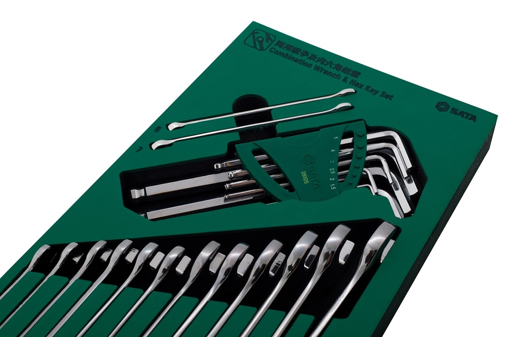 Bộ cờ lê 1 bộ 30 cái SATA 09906
