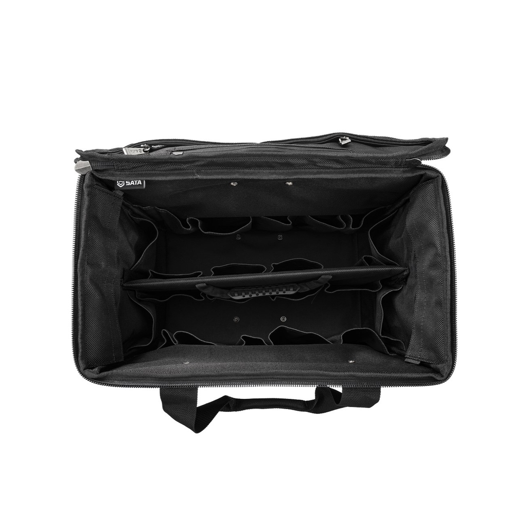 Túi xách có bánh xe và tay đẩy SATA 430*240*380mm 95188 - Trolley Tool Bag