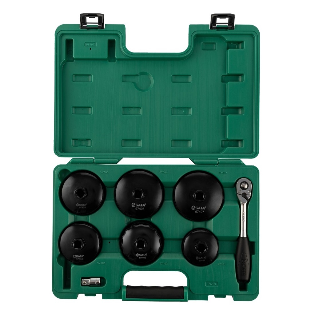 Bộ cờ lê nắp dầu SATA 1 bộ 8 cái 09703