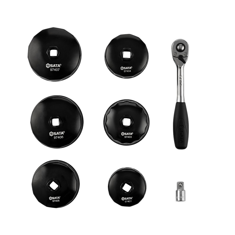 Bộ cờ lê nắp dầu SATA 1 bộ 8 cái 09703