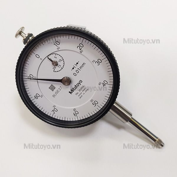 Đồng hồ so cơ khí 0-20mm/0.01mm Mitutoyo 2050A