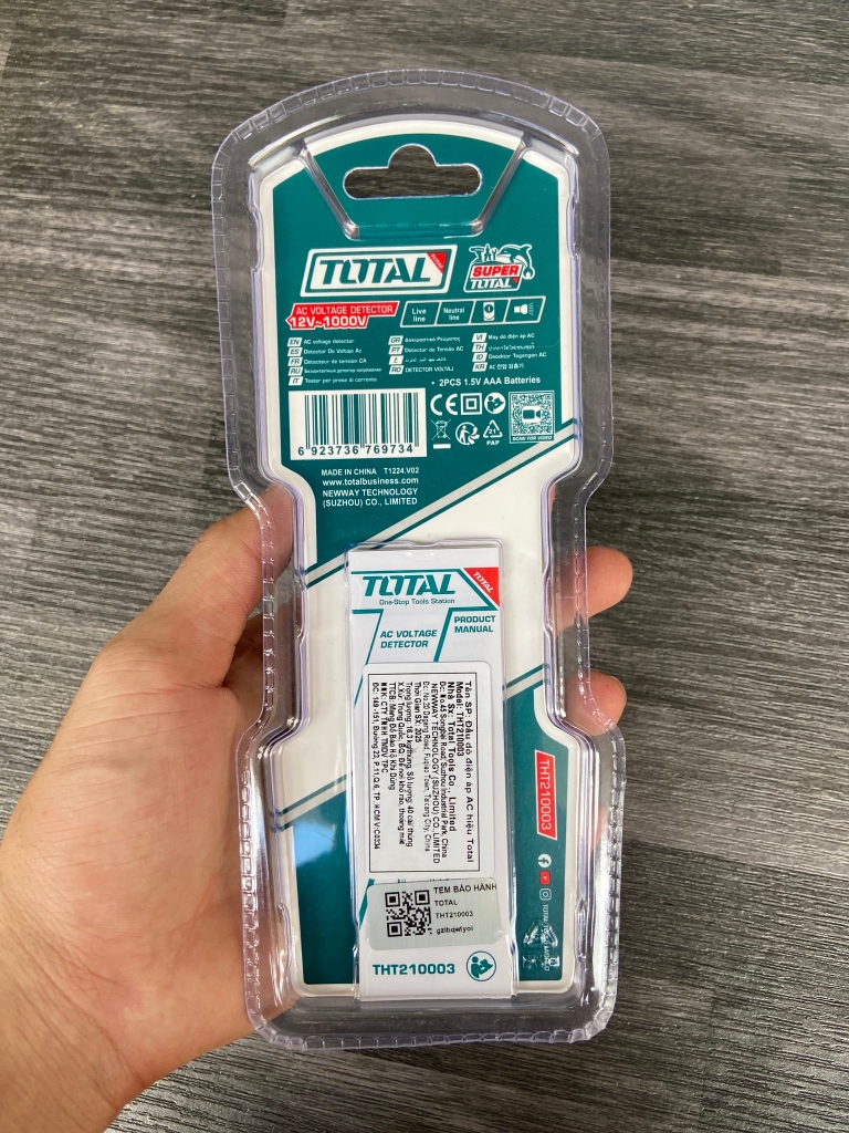 Đầu dò điện áp AC Total THT210003
