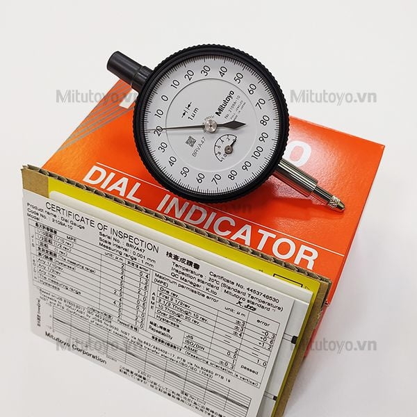 Đồng hồ so cơ khí  0-1mm/0.001mm Mitutoyo 2109A-10