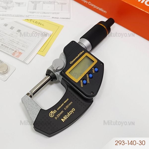 Panme điện tử đo nhanh 0-25mm/0.001mm Mitutoyo 293-140-30