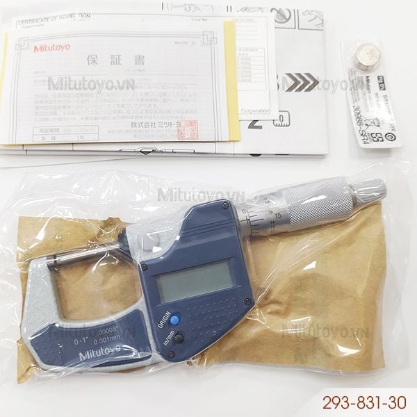 Panme điện tử đo ngoài 0-1