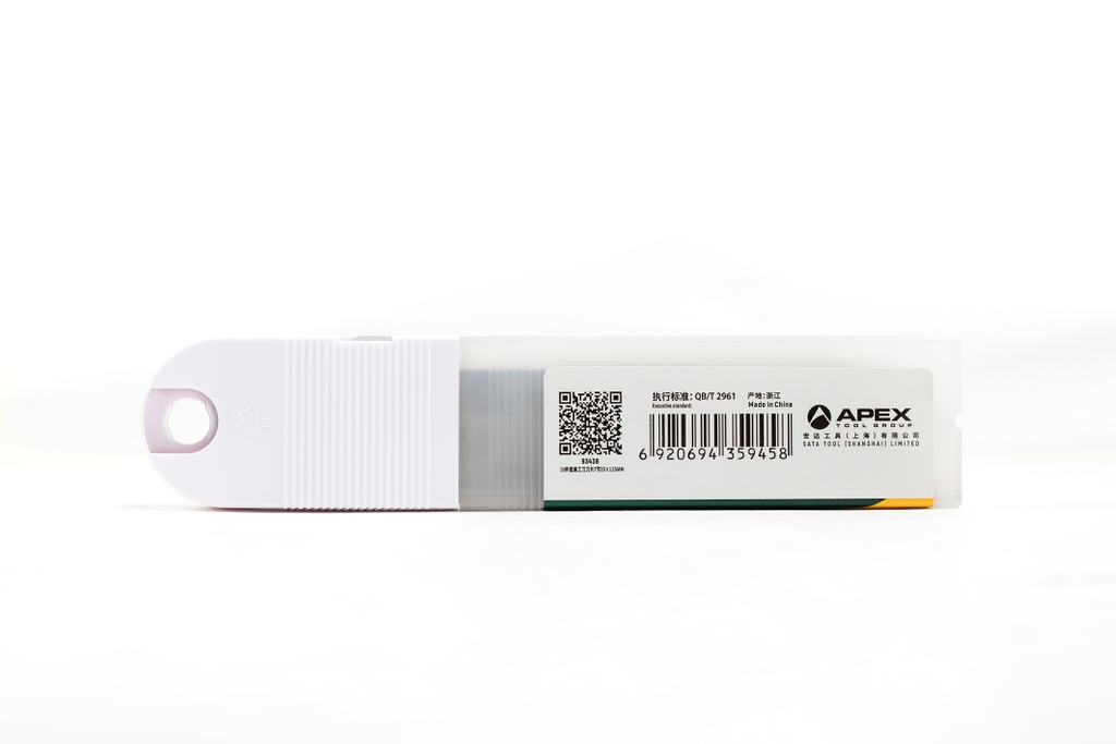 Bộ lưỡi dao tiện ích 1 bộ 10 cái SATA 93433A - 10PC. SPARE BLADES, 8-POINT, 18X100MM