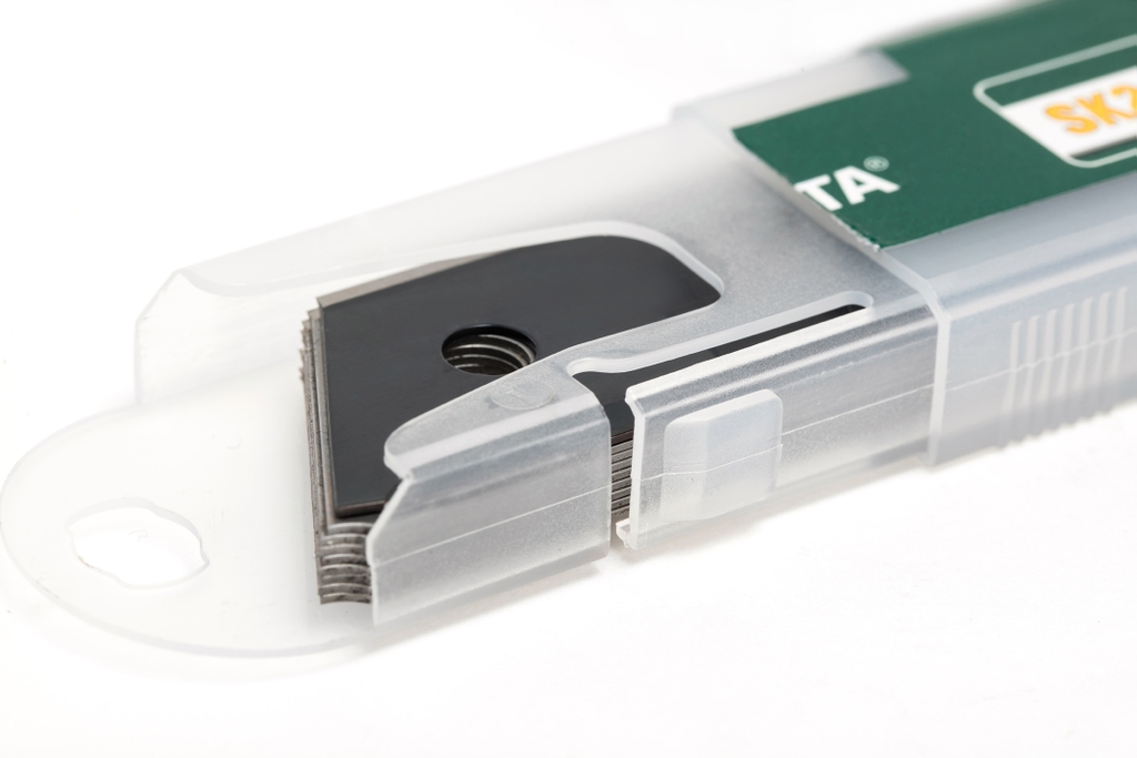 Bộ lưỡi dao tiện ích 1 bộ 10 cái SATA 93433A - 10PC. SPARE BLADES, 8-POINT, 18X100MM