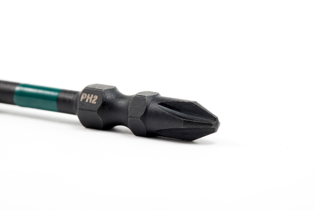 Bộ 10 đầu tuốc nơ vít đen loại 2 đầu SATA 59803 65mm - 10PC 1/4''  D/E IMPT BITS, 65MM L, #3#3