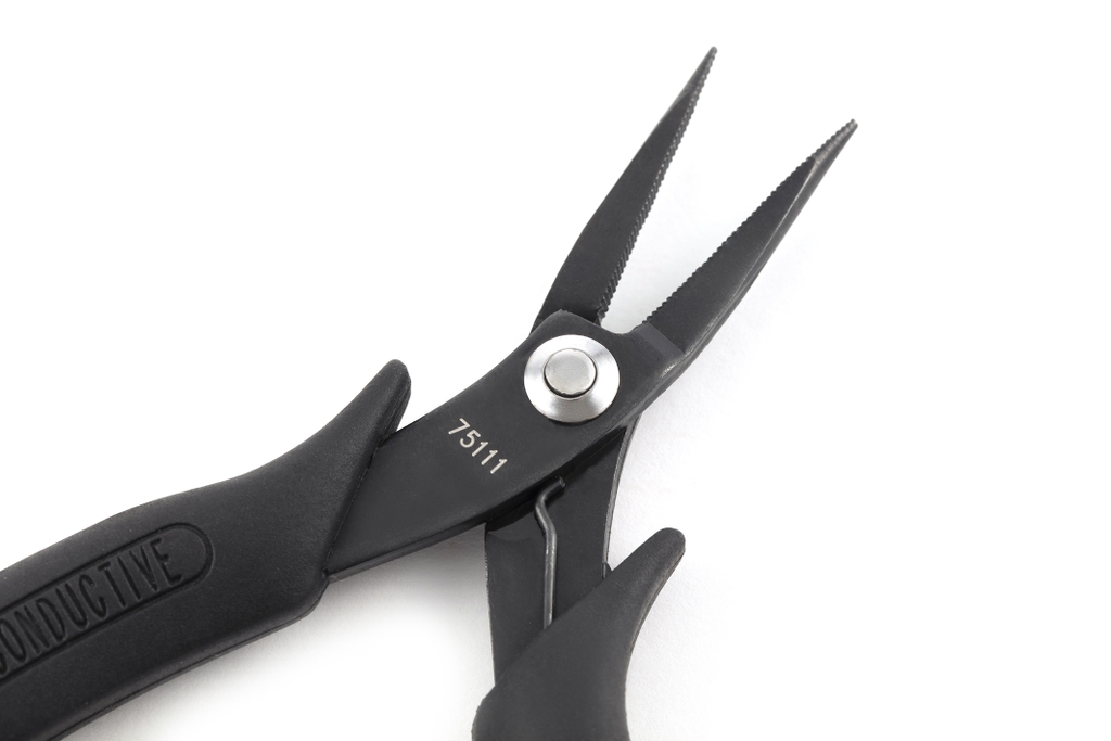 Kìm mũi nhọn có răng chống tĩnh điện 6inch SATA 75111 - 6