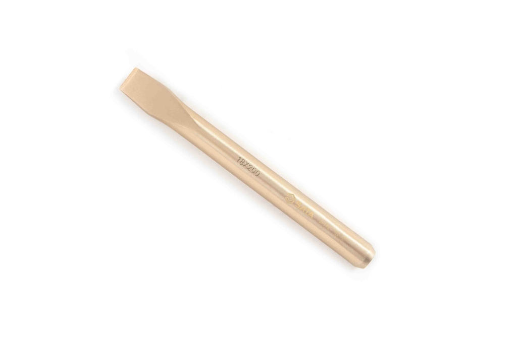 Đục phẳng tròn bằng đồng 18*200 mm SATA 31172 - Explosion Proof Cold Chisel 18x200mm