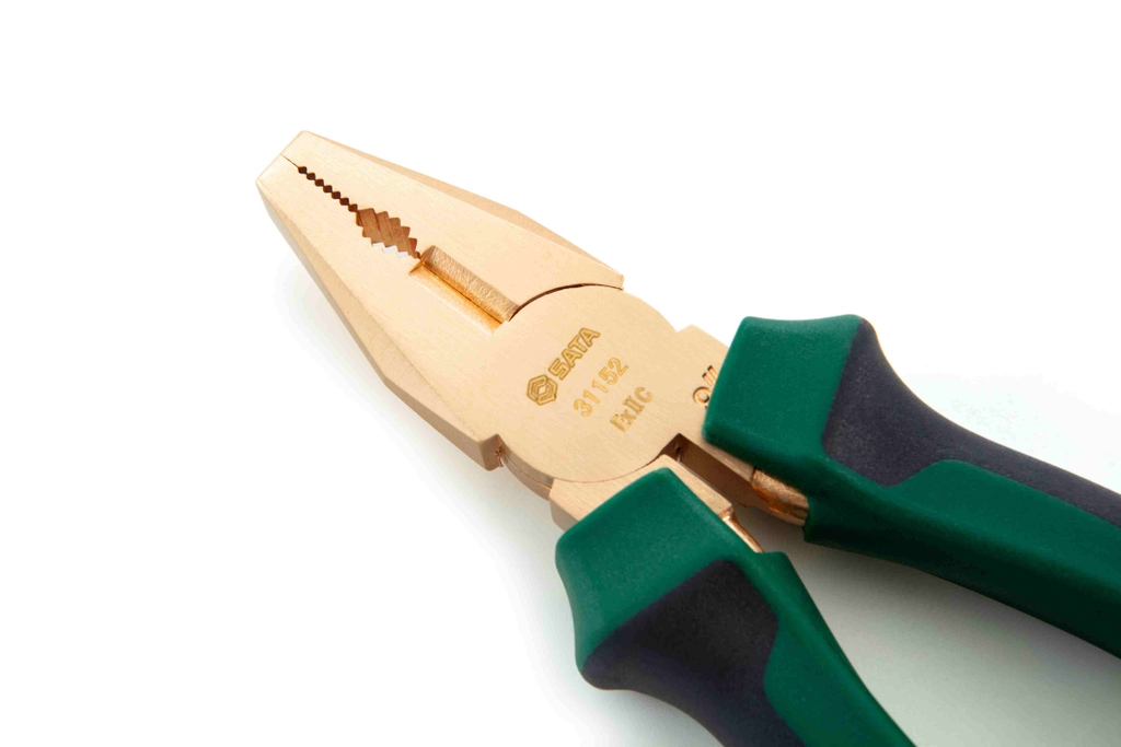 Kìm cắt dây kim loại 8 inch SATA 31152 - Explosion Proof Combination Pliers 8