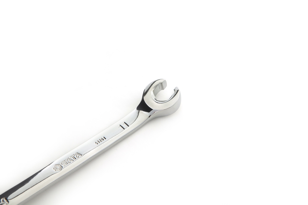 Cờ lê 2 đầu mở 9*11MM SATA 48201 - FULL POLISH FLARE NUT WRENCH 9X11MM